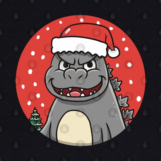 Dinosaurs Christmas by Roshan